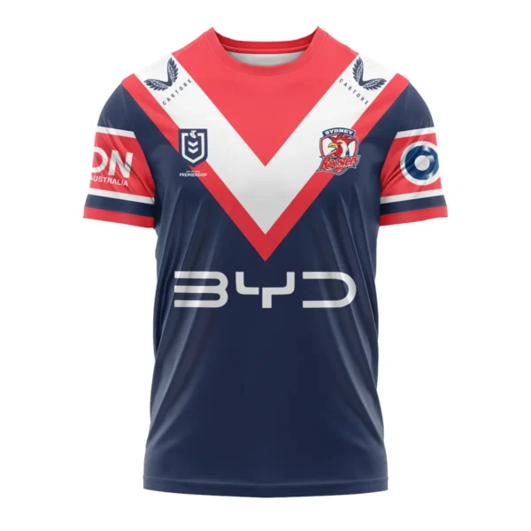 Sydney Roosters NRL Exclusive Logo T-shirt QTVA050625NRL01SYD-TS - Image 2