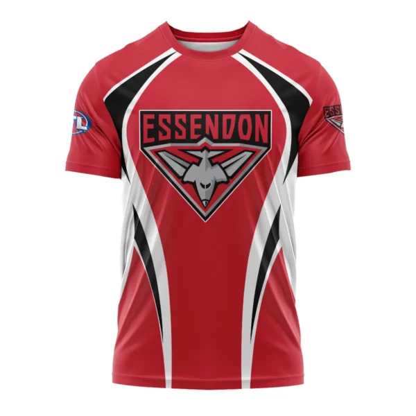 Essendon Bombers AFL Exclusive Logo T-shirt QTVA250625AFL03ESS-TS - Image 2