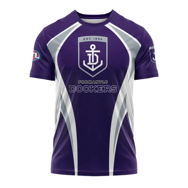 Fremantle Dockers AFL Exclusive Logo T-shirt QTVA250625AFL03FRE-TS - Image 2