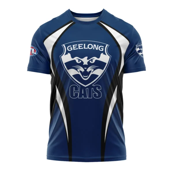 Geelong Cats AFL Exclusive Logo T-shirt QTVA250625AFL03GEEL-TS - Image 2