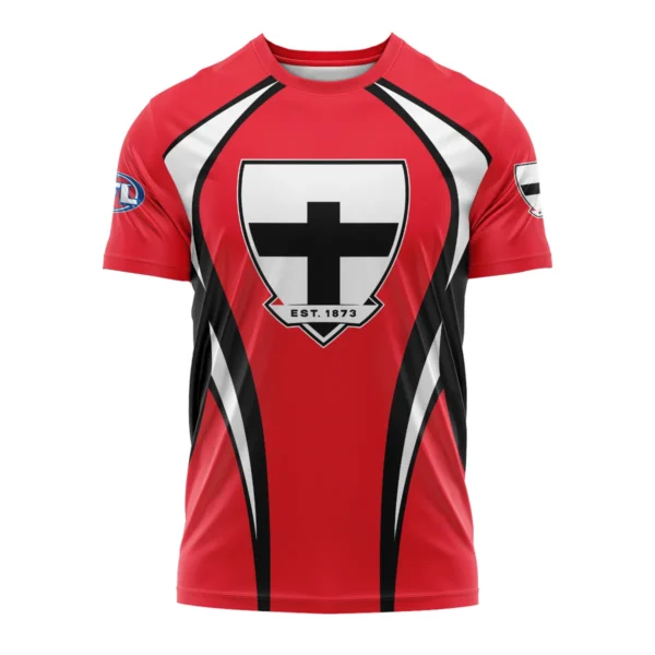 St Kilda Saints AFL Exclusive Logo T-shirt QTVA250625AFL03STK-TS - Image 2