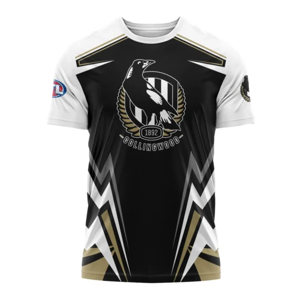 Collingwood Magpies AFL Exclusive Logo T-shirt QTVA270625AFL04COLL-TS - Image 2