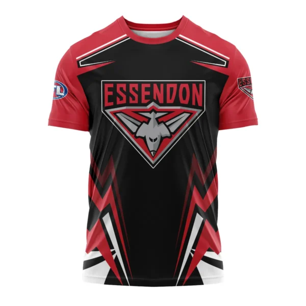 Essendon Bombers AFL Exclusive Logo T-shirt QTVA270625AFL04ESS-TS - Image 2