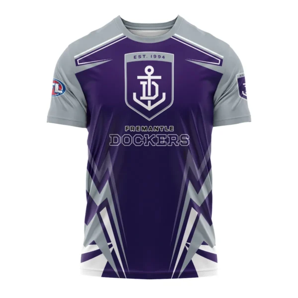 Fremantle Dockers AFL Exclusive Logo T-shirt QTVA270625AFL04FRE-TS - Image 2