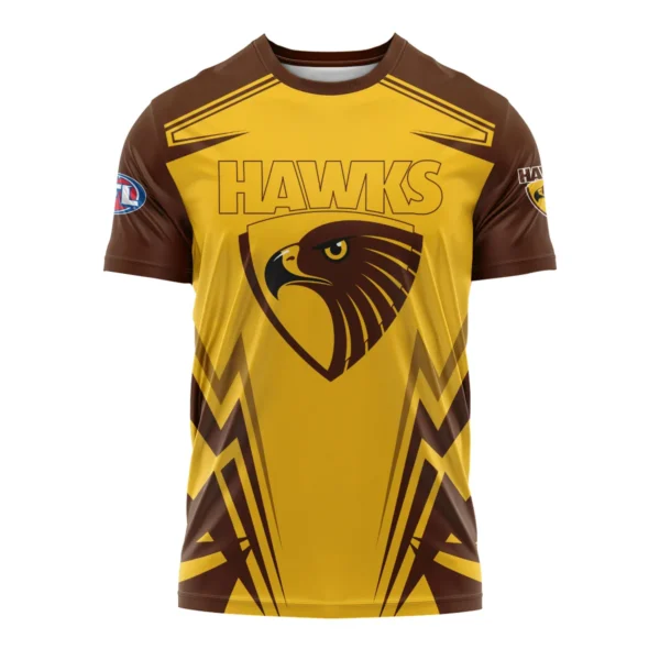 Hawthorn Hawks AFL Exclusive Logo T-shirt QTVA270625AFL04HAW-TS - Image 2