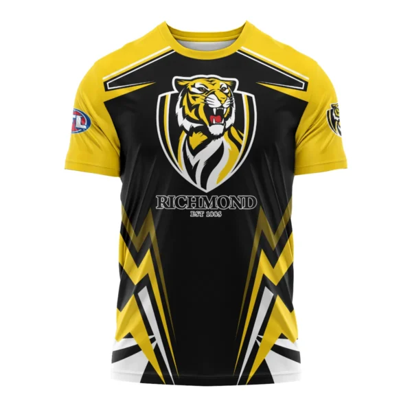 Richmond Tigers AFL Exclusive Logo T-shirt QTVA270625AFL04RICH-TS - Image 2