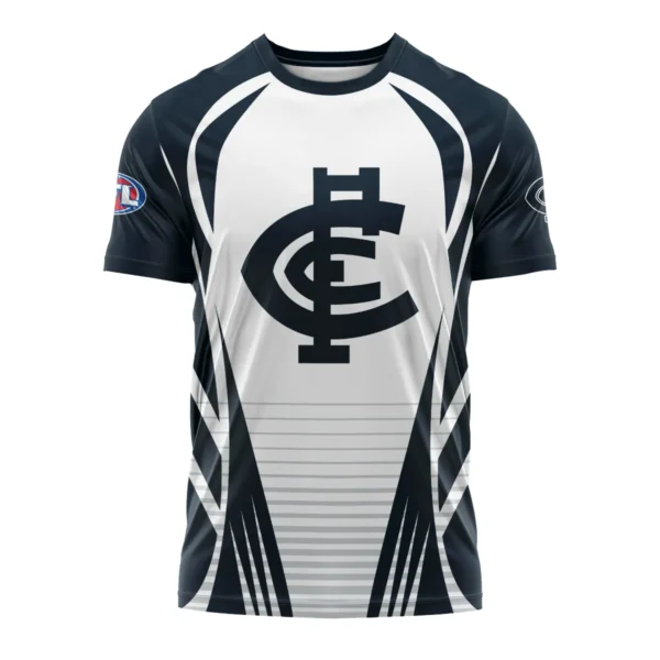 Carlton Blues AFL Exclusive Logo T-shirt QTVA280625AFL05CARL-TS - Image 2