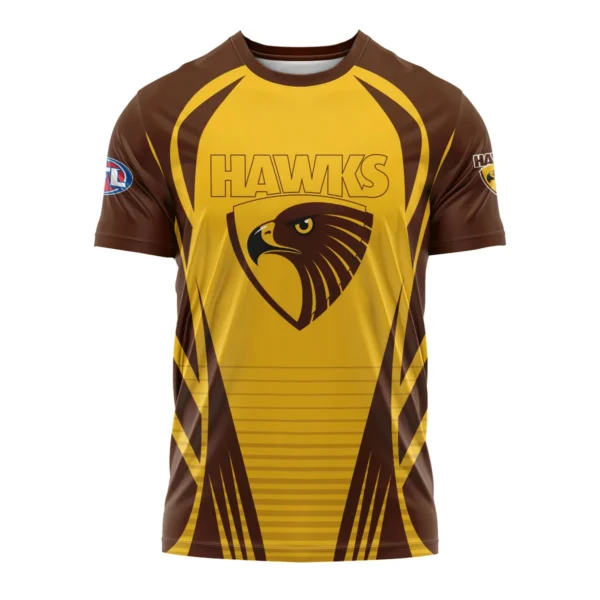Hawthorn Hawks AFL Exclusive Logo T-shirt QTVA280625AFL05HAW-TS - Image 2
