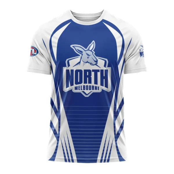 North Melbourne Kangaroos AFL Exclusive Logo T-shirt QTVA280625AFL05NMFC-TS - Image 2