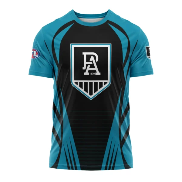 Port Adelaide Power AFL Exclusive Logo T-shirt QTVA280625AFL05PORT-TS - Image 2