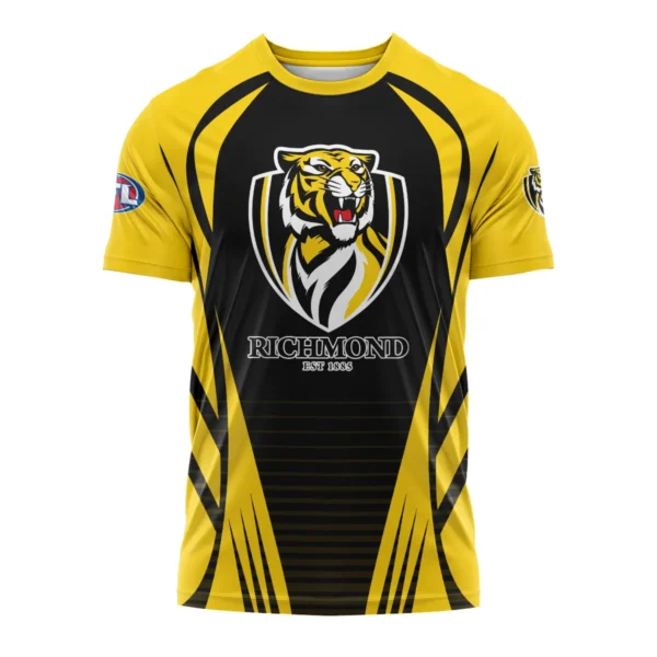 Richmond Tigers AFL Exclusive Logo T-shirt QTVA280625AFL05RICH-TS - Image 2