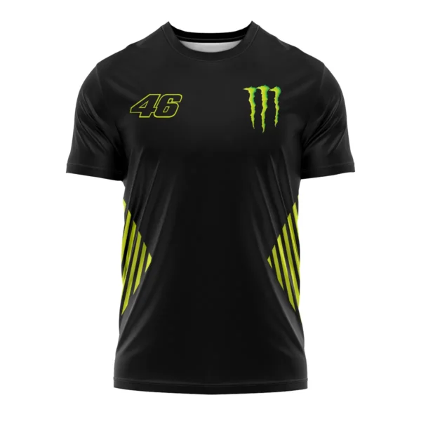 VR46 Racing Team Exclusive Logo T-shirt QTVAGP120625A17VR46-TS - Image 2