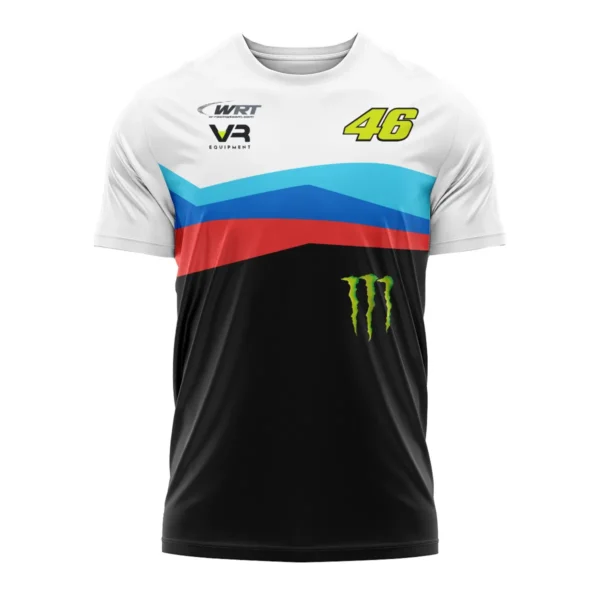 VR46 Racing Team Exclusive Logo T-shirt QTVAGP120625A18VR46-TS - Image 2