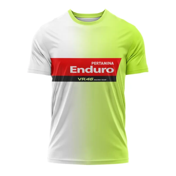 VR46 Racing Team Exclusive Logo T-shirt QTVAGP130625A19VR46-TS - Image 2