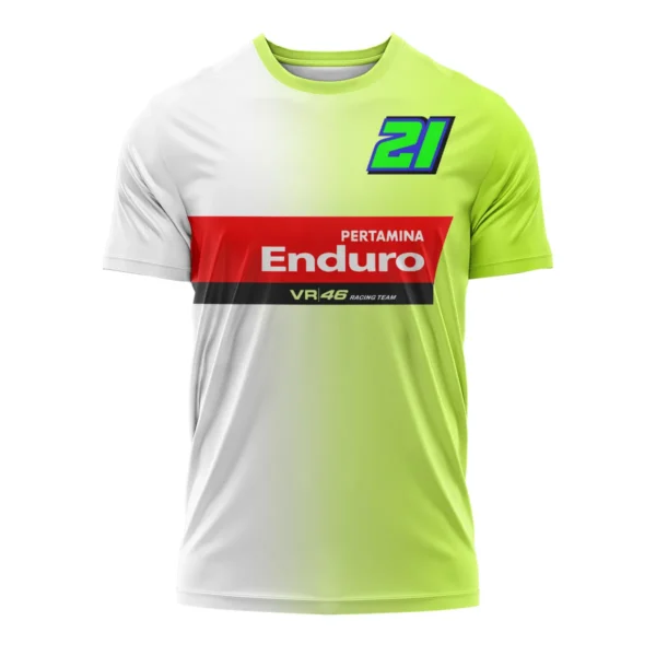 VR46 Racing Team Exclusive Logo T-shirt QTVAGP130625A20VR46-TS - Image 2