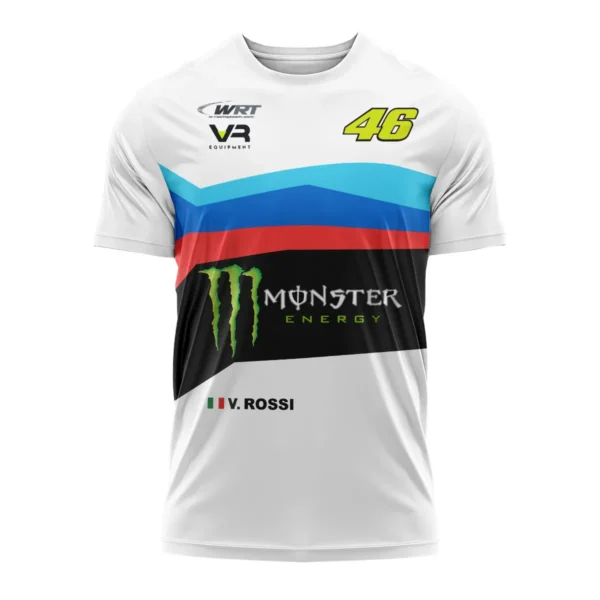 VR46 Racing Team Exclusive Logo T-shirt QTVAGP130625A23VR46-TS - Image 2