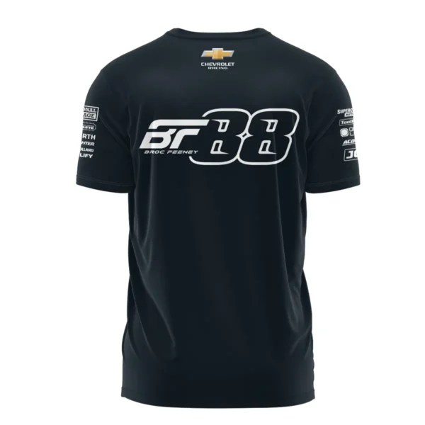 Broc Feeney Red Bull Ampol Racing Exclusive Logo T-shirt QTRB140525A3-TS - Image 3