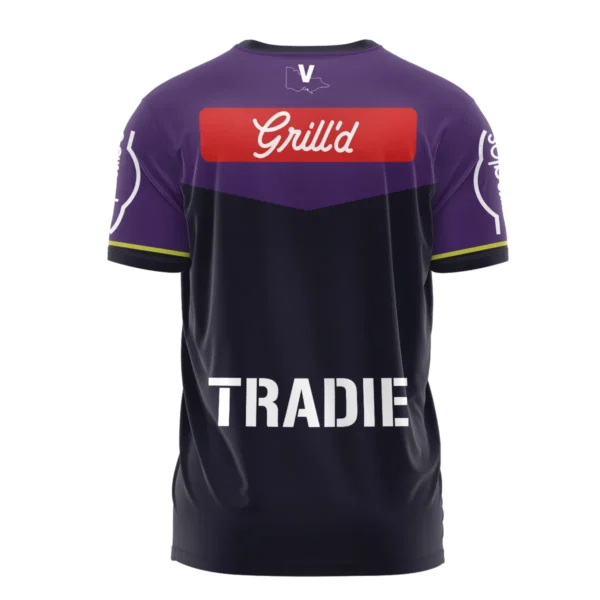 Melbourne Storm NRL Exclusive Logo T-shirt QTVA050625NRL01MEL-TS - Image 3