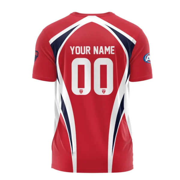 Melbourne Demons AFL Exclusive Logo T-shirt QTVA250625AFL03MELB-TS - Image 3
