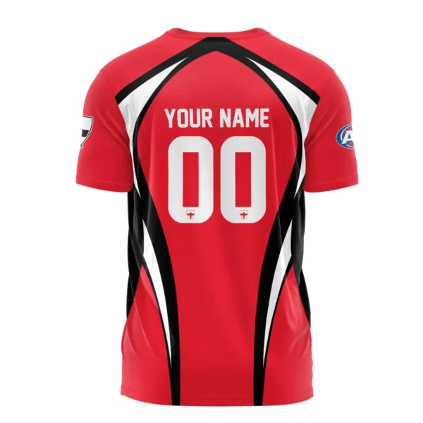 St Kilda Saints AFL Exclusive Logo T-shirt QTVA250625AFL03STK-TS - Image 3