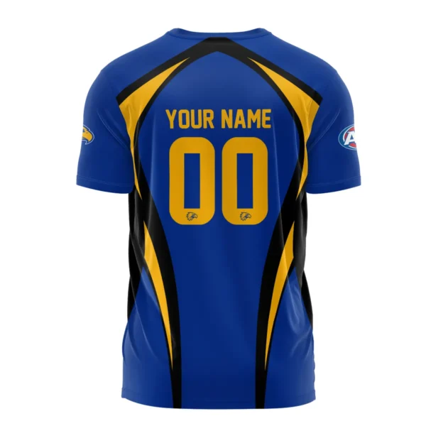 West Coast Eagles AFL Exclusive Logo T-shirt QTVA250625AFL03WCE-TS - Image 3