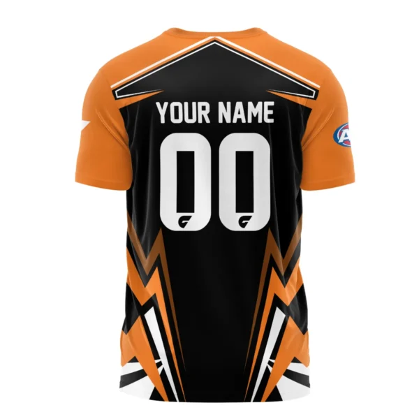GWS Giants AFL Exclusive Logo T-shirt QTVA270625AFL04GWS-TS - Image 3