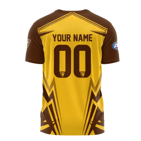 Hawthorn Hawks AFL Exclusive Logo T-shirt QTVA270625AFL04HAW-TS - Image 3