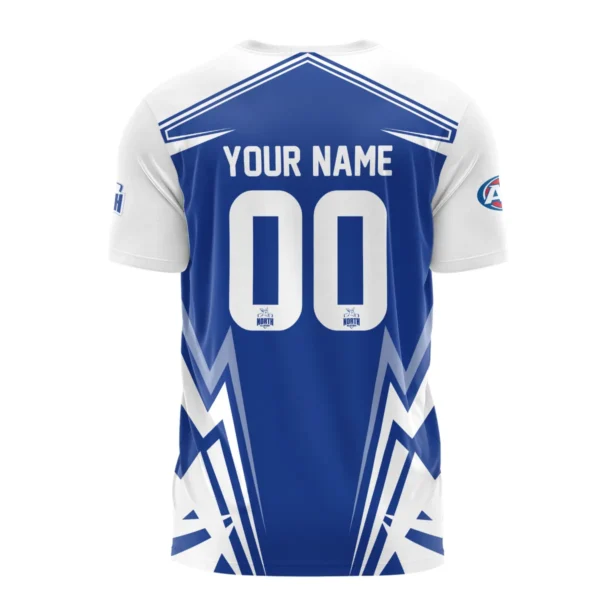 North Melbourne Kangaroos AFL Exclusive Logo T-shirt QTVA270625AFL04NMFC-TS - Image 3