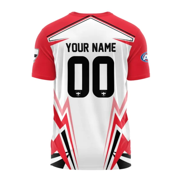 St Kilda Saints AFL Exclusive Logo T-shirt QTVA270625AFL04STK-TS - Image 3