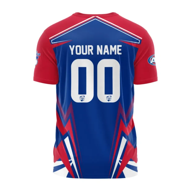 Western Bulldogs AFL Exclusive Logo T-shirt QTVA270625AFL04WB-TS - Image 3
