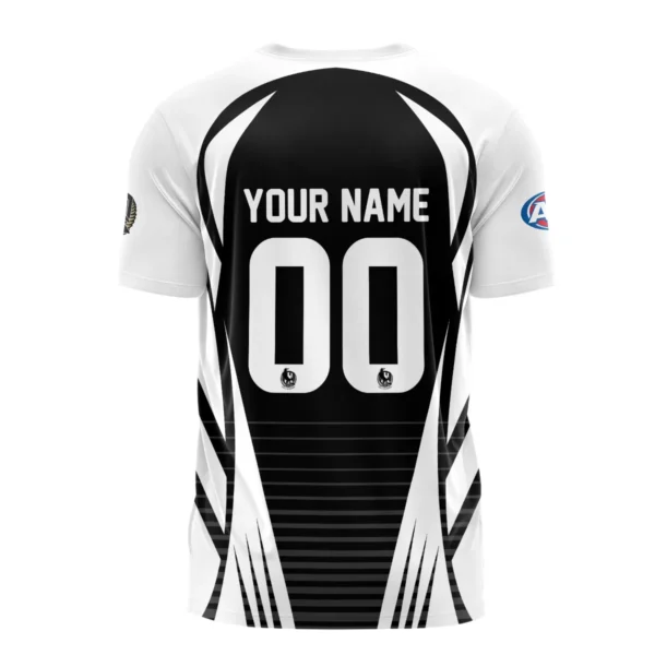 Collingwood Magpies AFL Exclusive Logo T-shirt QTVA280625AFL05COLL-TS - Image 3