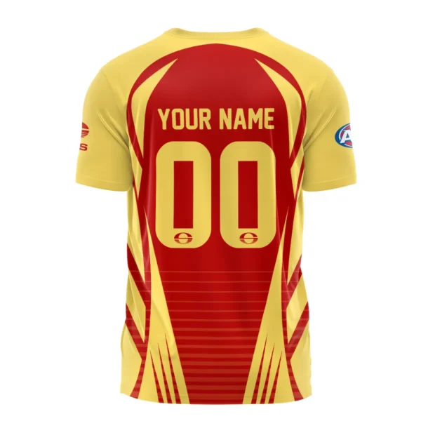 Gold Coast SUNS AFL Exclusive Logo T-shirt QTVA280625AFL05GCFC-TS - Image 3