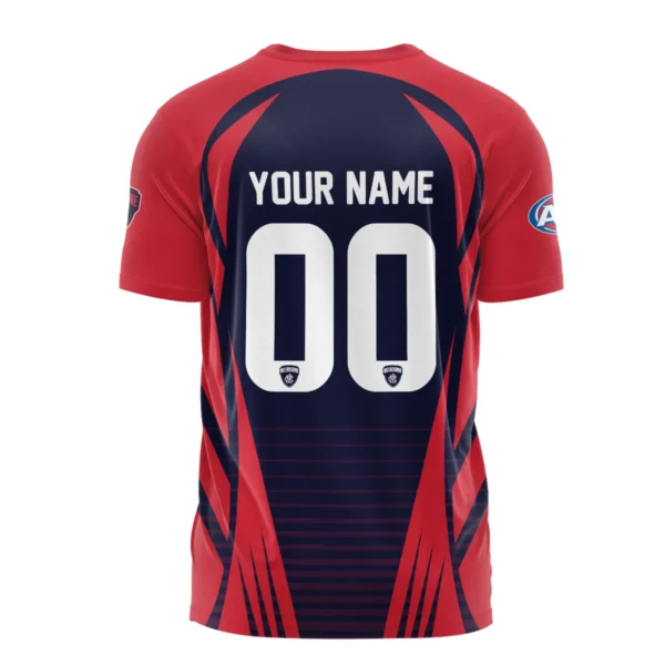 Melbourne Demons AFL Exclusive Logo T-shirt QTVA280625AFL05MELB-TS - Image 3