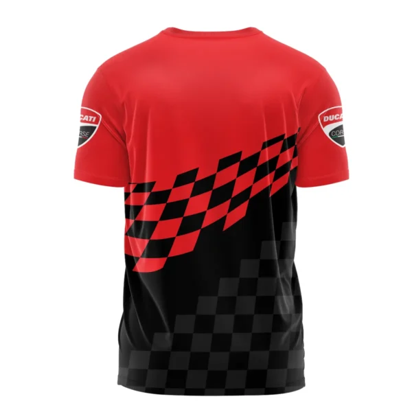 Francesco Bagnaia Ducati Lenovo Team Exclusive Logo T-shirt QTVAGP100625A9DUC-TS - Image 3