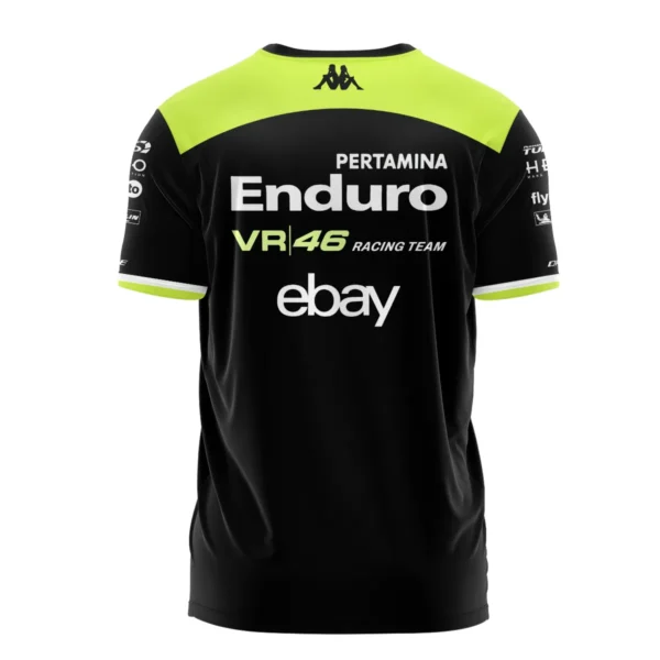 VR46 Racing Team Exclusive Logo T-shirt QTVAGP120625A16VR46-TS - Image 3
