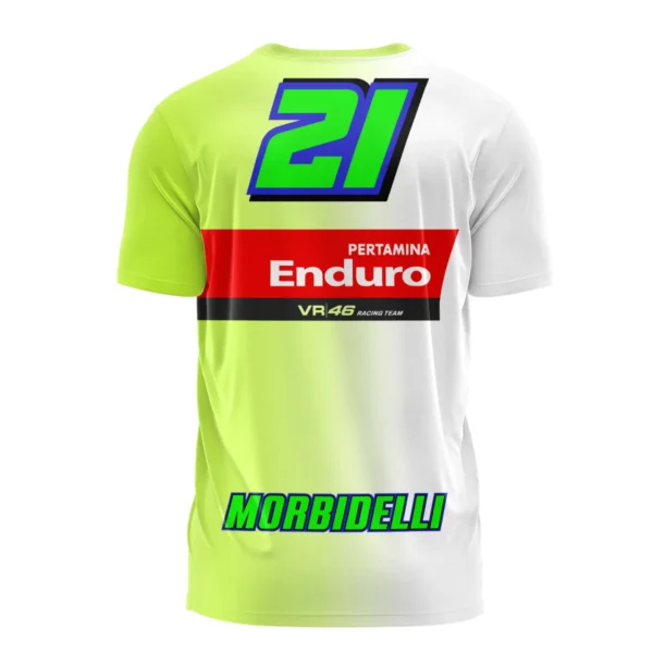 VR46 Racing Team Exclusive Logo T-shirt QTVAGP130625A20VR46-TS - Image 3