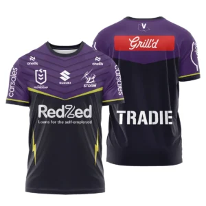 Melbourne Storm NRL Exclusive Logo T-shirt QTVA050625NRL01MEL-TS