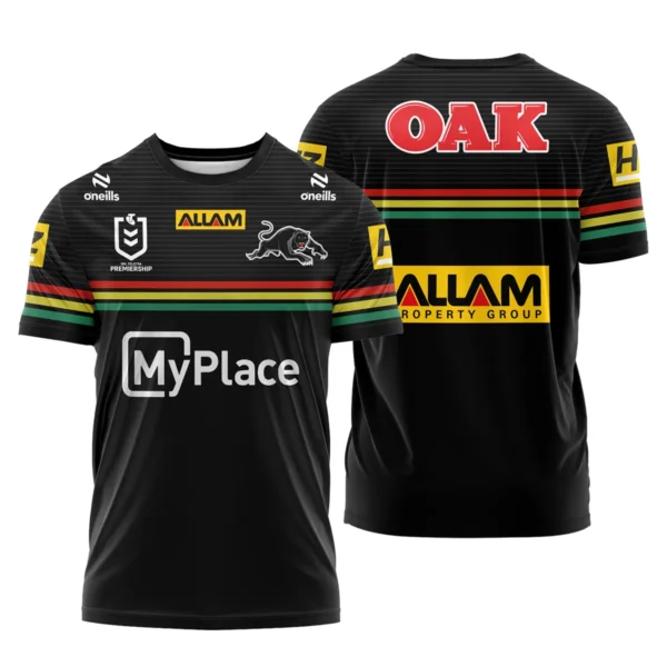 Penrith Panthers NRL Exclusive Logo T-shirt QTVA050625NRL01PEN-TS