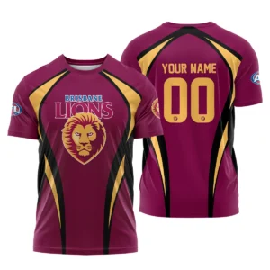Brisbane Lions AFL Exclusive Logo T-shirt QTVA250625AFL03BL-TS