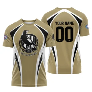 Collingwood Magpies AFL Exclusive Logo T-shirt QTVA250625AFL03COLL-TS