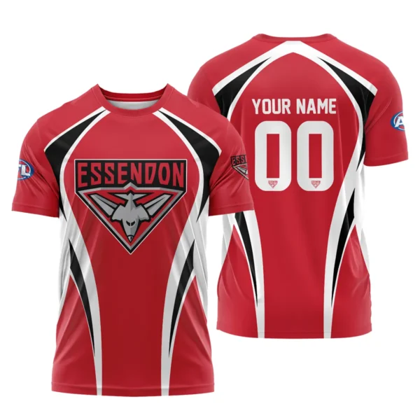 Essendon Bombers AFL Exclusive Logo T-shirt QTVA250625AFL03ESS-TS