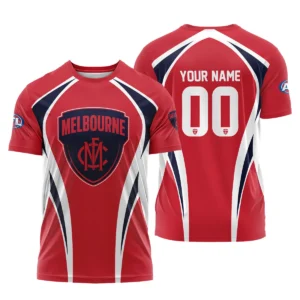 Melbourne Demons AFL Exclusive Logo T-shirt QTVA250625AFL03MELB-TS