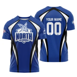 North Melbourne Kangaroos AFL Exclusive Logo T-shirt QTVA250625AFL03NMFC-TS