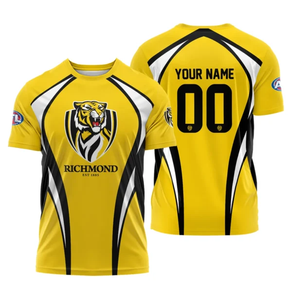 Richmond Tigers AFL Exclusive Logo T-shirt QTVA250625AFL03RICH-TS