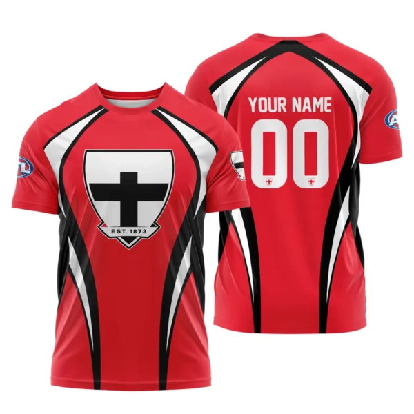 St Kilda Saints AFL Exclusive Logo T-shirt QTVA250625AFL03STK-TS