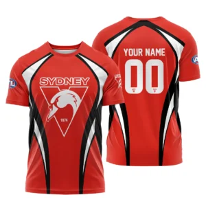 Sydney Swans AFL Exclusive Logo T-shirt QTVA250625AFL03SYD-TS