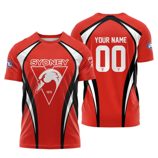 Sydney Swans AFL Exclusive Logo T-shirt QTVA250625AFL03SYD-TS
