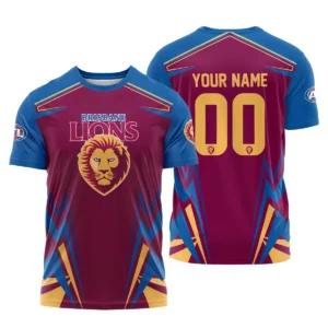 Brisbane Lions AFL Exclusive Logo T-shirt QTVA270625AFL04BL-TS