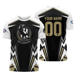 Collingwood Magpies AFL Exclusive Logo T-shirt QTVA270625AFL04COLL-TS