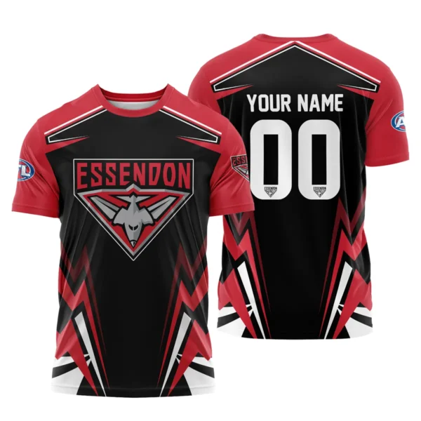 Essendon Bombers AFL Exclusive Logo T-shirt QTVA270625AFL04ESS-TS